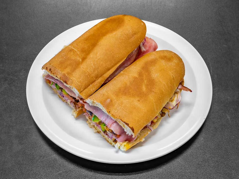 A toasted sub on fresh-baked bread